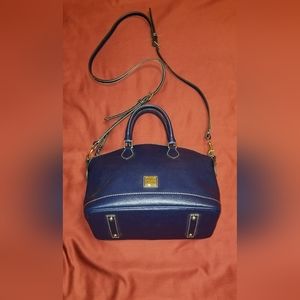 Dooney & Bourke Satchel, Saffiano Geena, EUC, Size Large